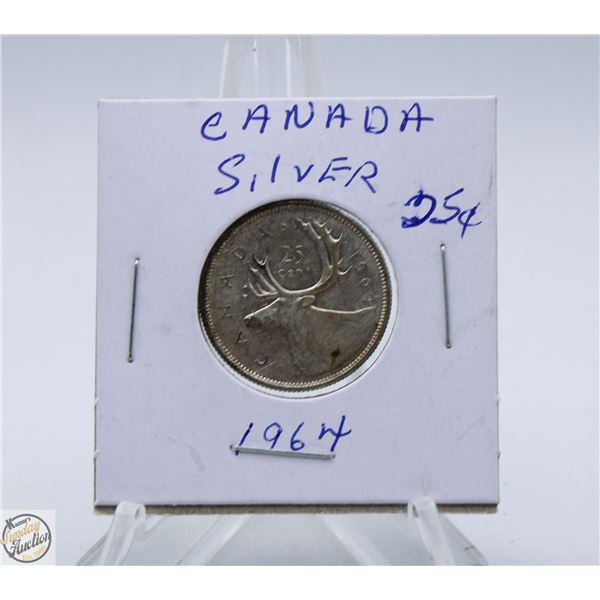 1964 SILVER 25C