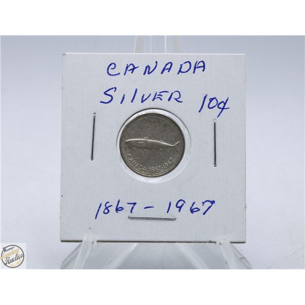 1967 SILVER 25C 1867 – 1967