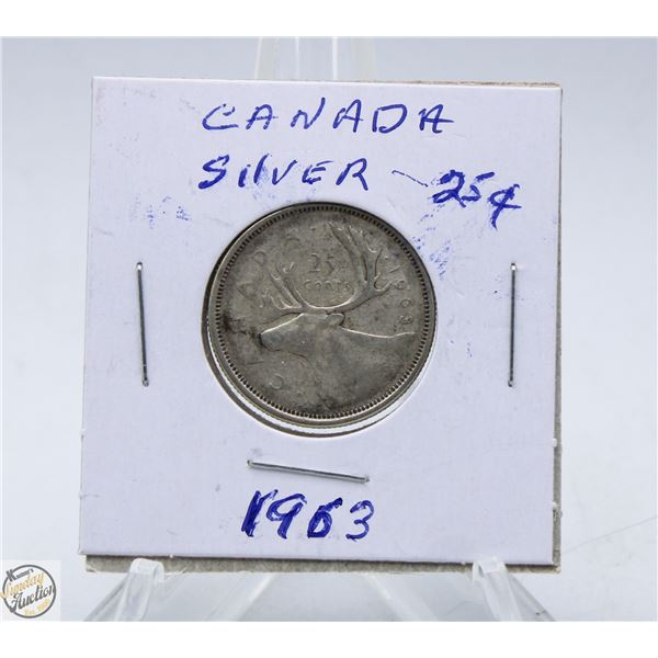 1963 SILVER 25C