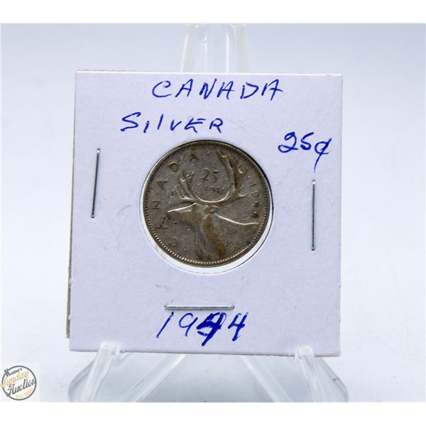 1944 SILVER 25C