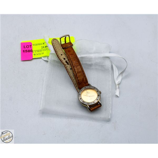 ESTATE USED GUCCI VINTAGE WRIST WATCH