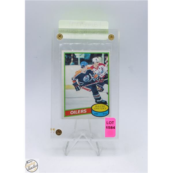 ENCAPSULATED 1980 O-PEE-CHEE WAYNE GRETZKY #250