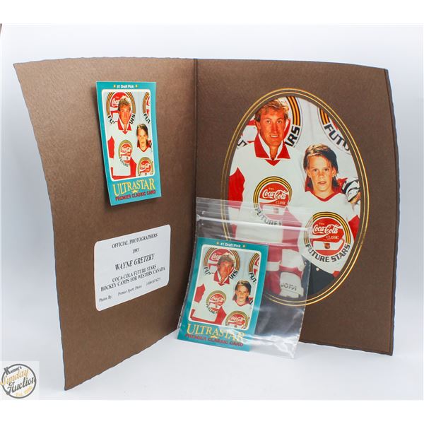COCA-COLA FUTURE STARS PICTURE OF WAYNE GRETZKY