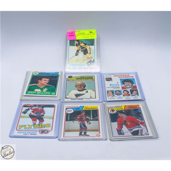 1976-83 HOCKEY CARDS TOPPS AND O-PEE-CHEE