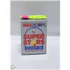 Image 1 : FACTORY SEALED 1990 NBA HOOPS SUPER STARS