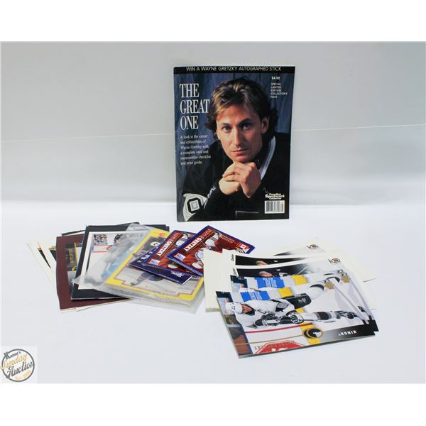 FLAT OF WAYNE GRETZKY MEMORABILIA