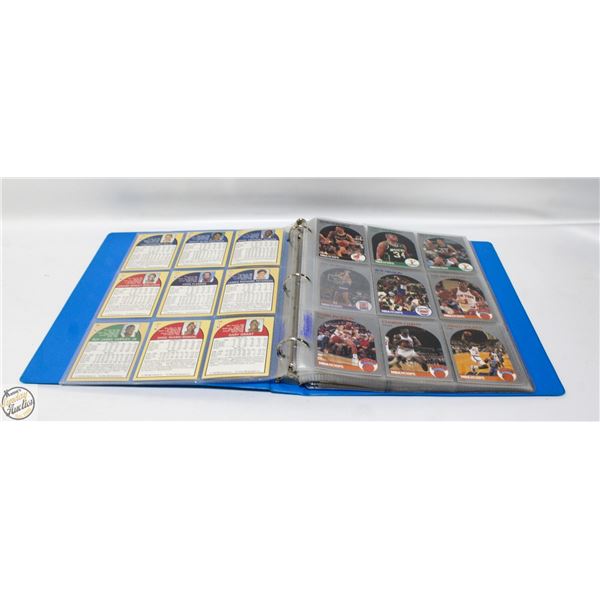 BINDER OF ASSORTED BASKETBALL CARDS