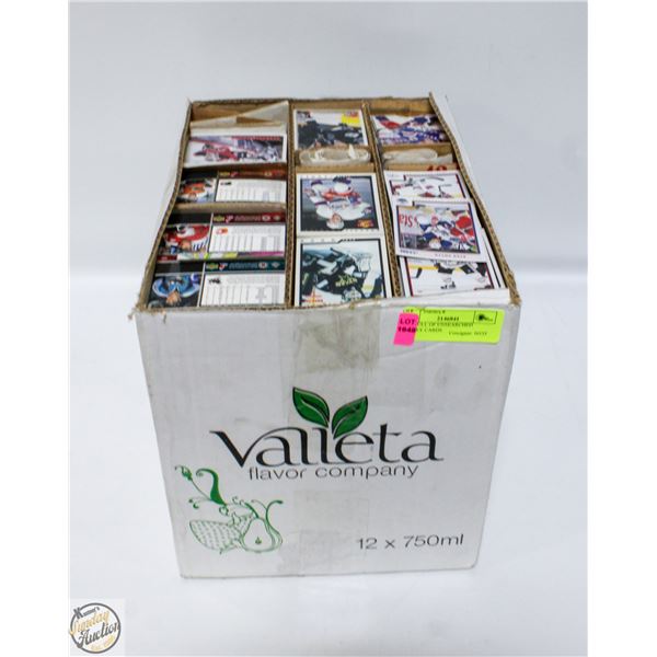 BOX FULL OF UNSEARCHED HOCKEY CARDS