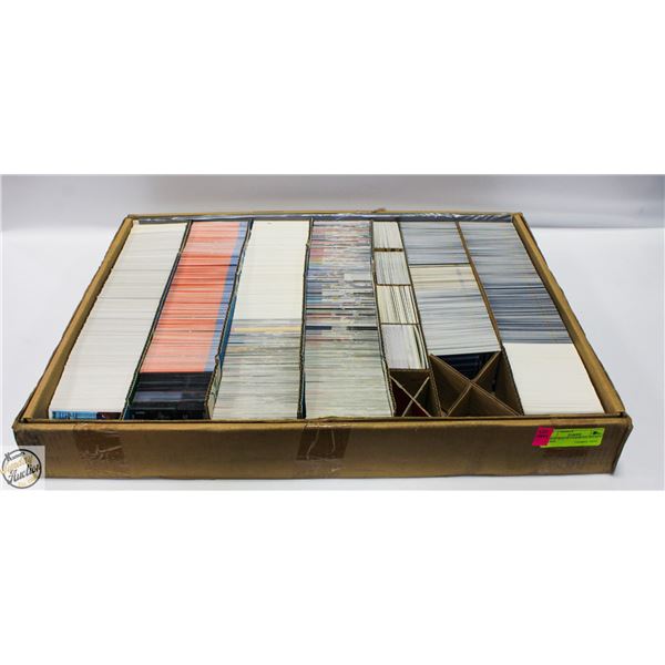 LARGE BOX OF UNSORTED HOCKEY CARDS