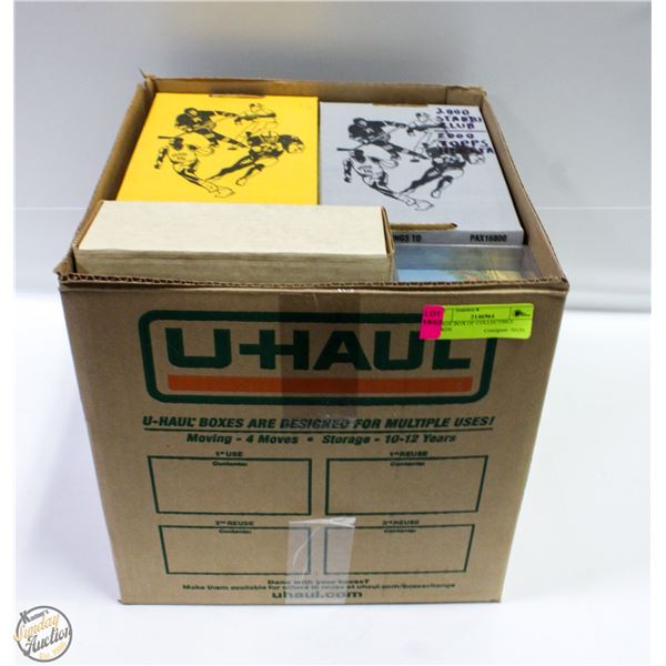 LARGE BOX OF COLLECTIBLE CARDS