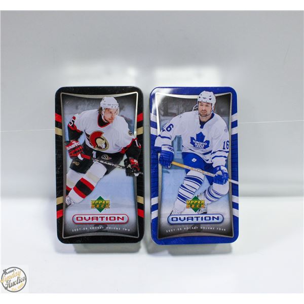 OPENED 2007-08 UPPER DECK OVATION - VOL 2 & 4