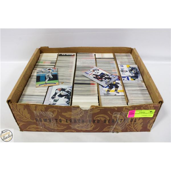 UNSORTED BOX OF HOCKEY CARDS