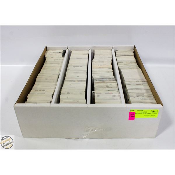 UNSORTED BOX OF HOCKEY CARDS