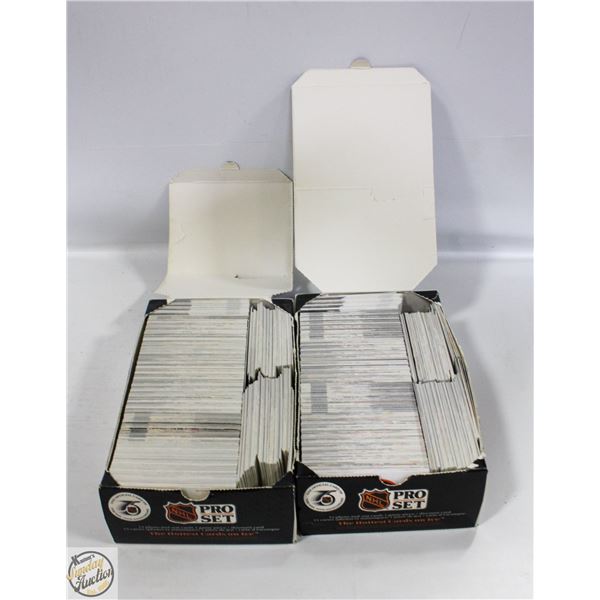 TWO OPENED PACKS OF PRO SET 1991-1992 SERIES 2