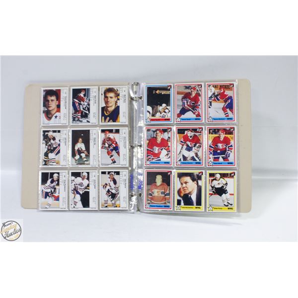 BINDER OF 1991 WHL HOCKEY CARDS