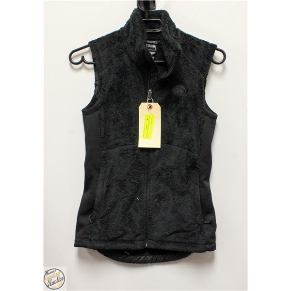 NORTH FACE WOMEN'S BLACK VEST SIZE XS