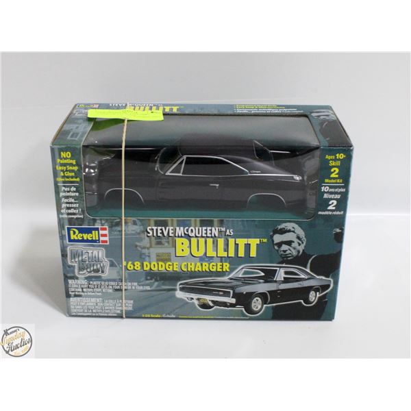 NEW REVELL BULLITT 1968 CHARGER 1/25 SCALE