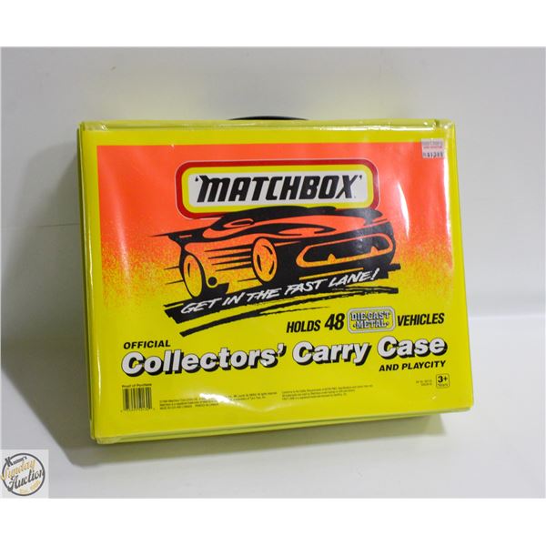 VINTAGE MATCHBOX CASE WITH 23 CARS