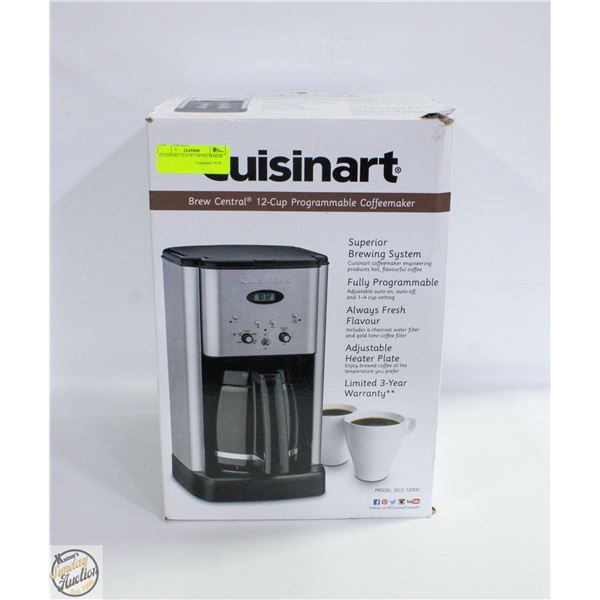 CUISINART 12 CUP COFFEE MAKER