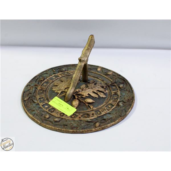 11” METAL SUN DIAL