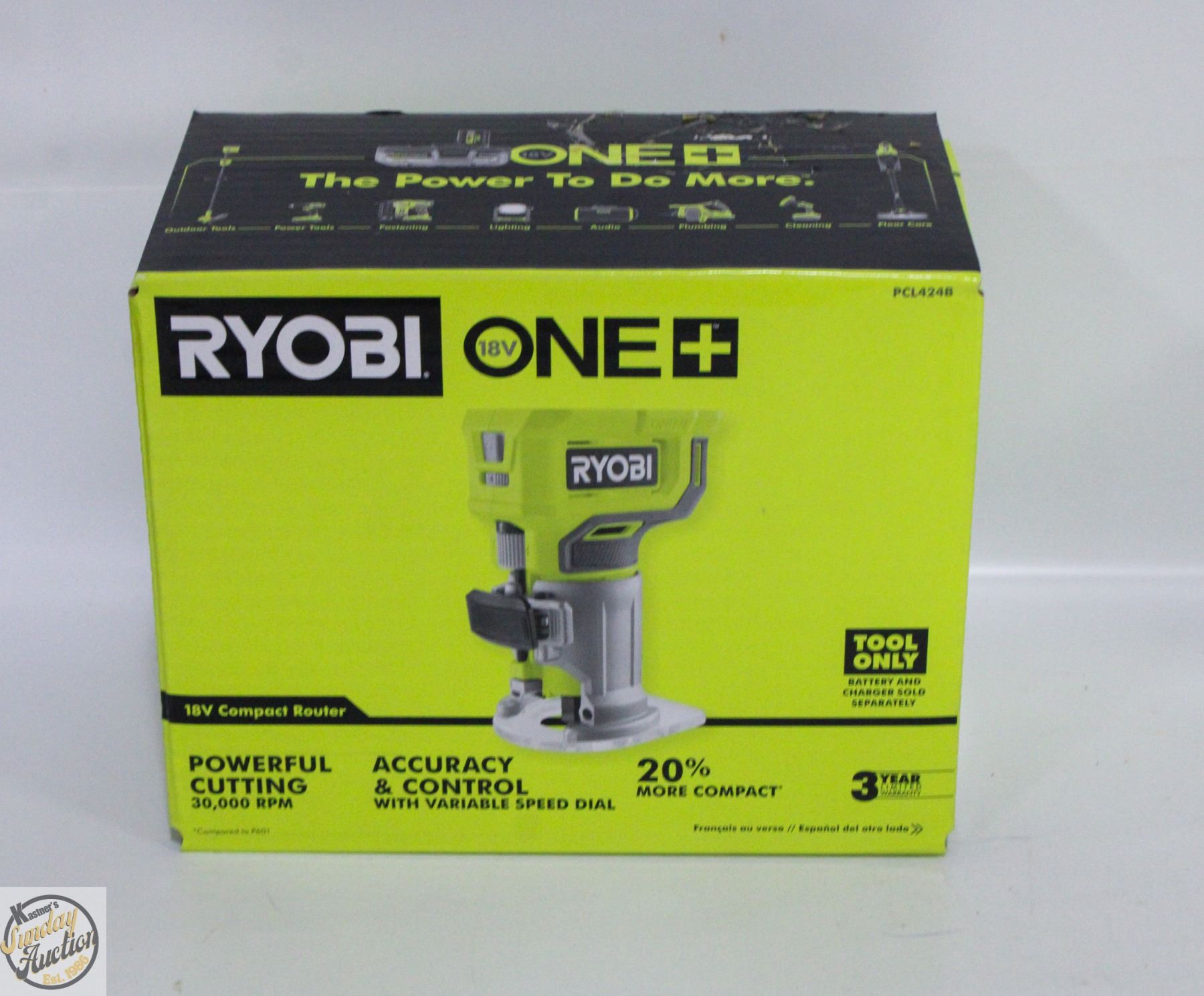 Ryobi Router Price NEW RYOBI 18 VOLT CORDLESS ROUTER