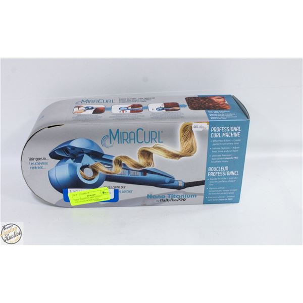 NEW BABYLISS PRO NANO TITATANIUM MIRACURL