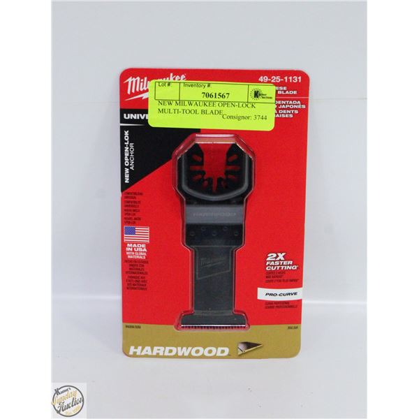 NEW MILWAUKEE OPEN-LOCK MULTI-TOOL BLADE