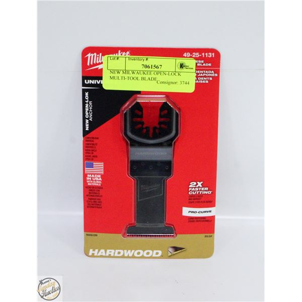 NEW MILWAUKEE OPEN-LOCK MULTI-TOOL BLADE