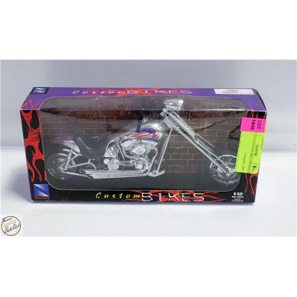 NEW RAY CUSTOM BIKE UNUSED IN BOX