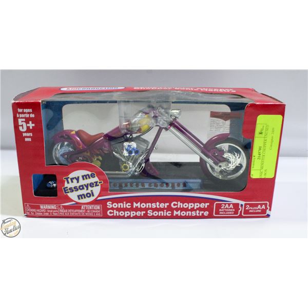 SONIC MONSTER CHOPPER UNUSED IN BOX