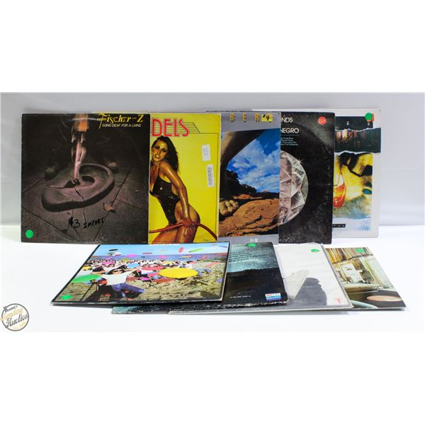 LOT OF 9 POP LPS INCL PETER TOWNSEND, FLASH &