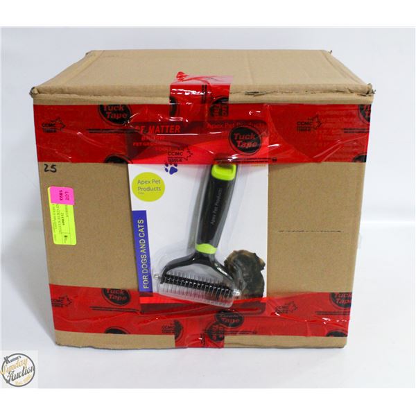 25 BRAND NEW DE MATTING DOUBLE SIDED BRUSHES