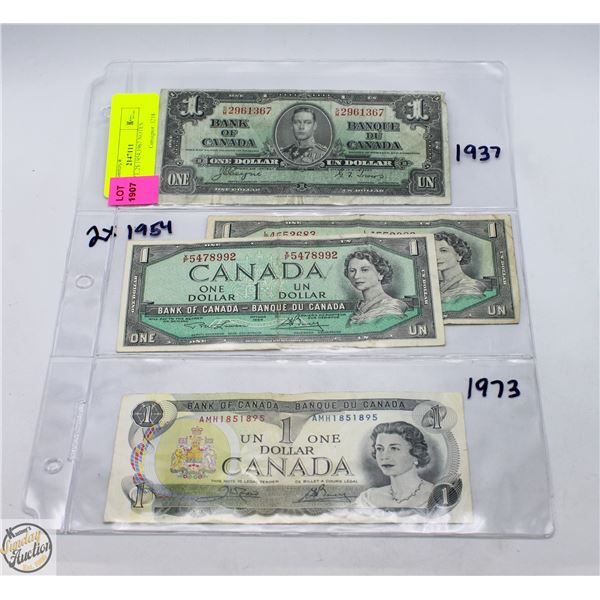 4 X $1 1973, 2$ 1954, 1937 NOTES