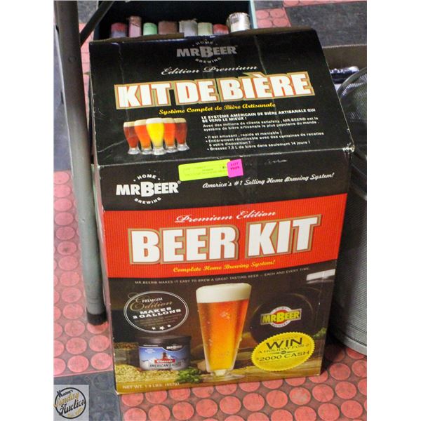 UNUSED MR. BEER HOME BREW KIT