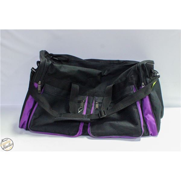 BLACK SPORTS BAG
