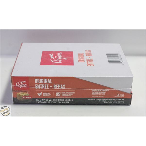 CASE OF 12 CAT FOOD CHICKEN 155GRAMS BB NOV 2025.
