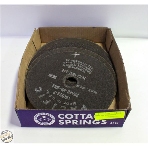 10" CHOP SAW WHEELS SET OF 5
