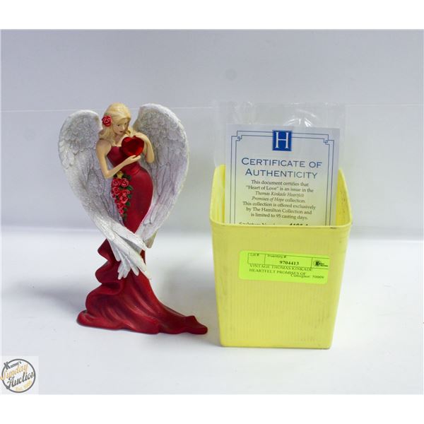 VINTAGE THOMAS KINKADE HEARTFELT PROMISES OF