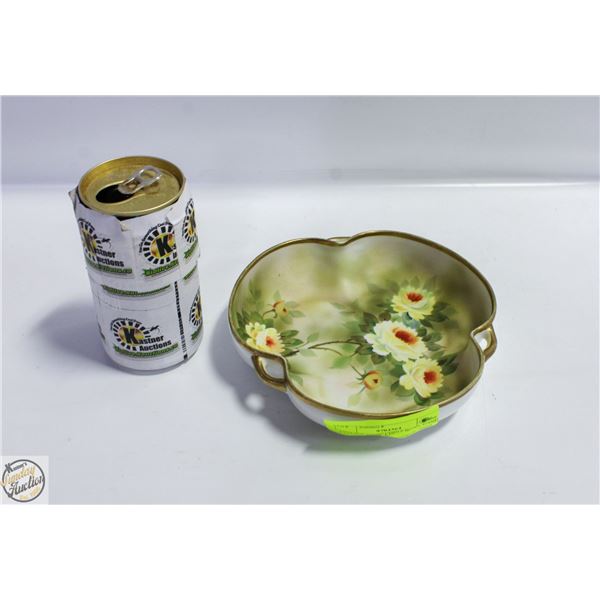 VINTAGE NIPPC CHINA BOWL HAND PAINTED SIGNED