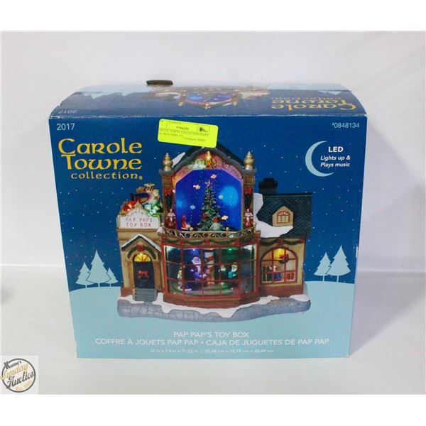 CAROLE TOWNE COLLECTION PAP'S TOY BOX DISPLAY