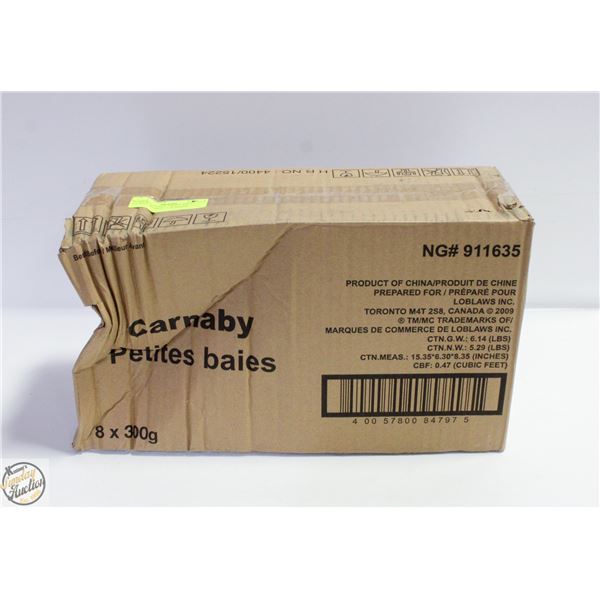 8x300GR CANABY SWEET MIXED GUMMY BERRIES CANDY BB