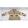 Image 1 : B.C. COWICHAN WOOL THUNDERBIRD SWEATER