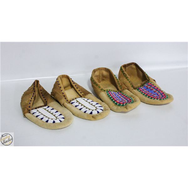 VINTAGE INDIGENOUS MOCCASINS