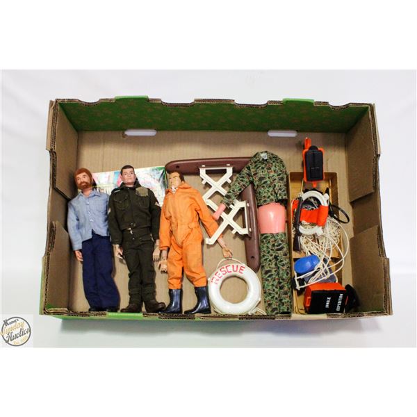 VINTAGE G.I. JOE DOLLS AND ACCESSORIES