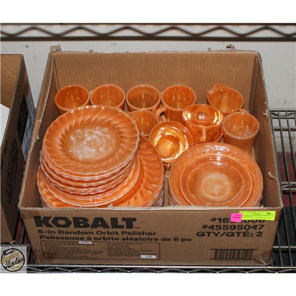 49 PC ANCHOR HOCKING FIRE KING DINNERWARE