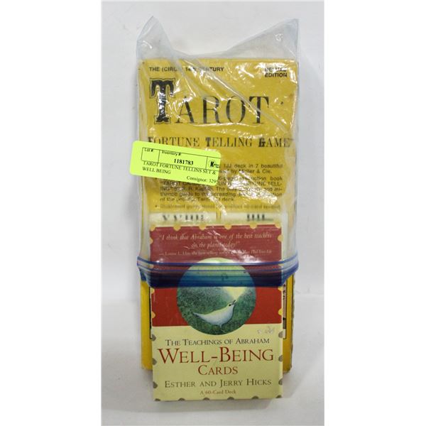 TAROT FORTUNE TELLINS SET & WELL BEING