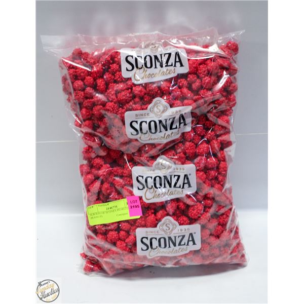 5LB BAG OF SCONZA PEARLED PEANUTS