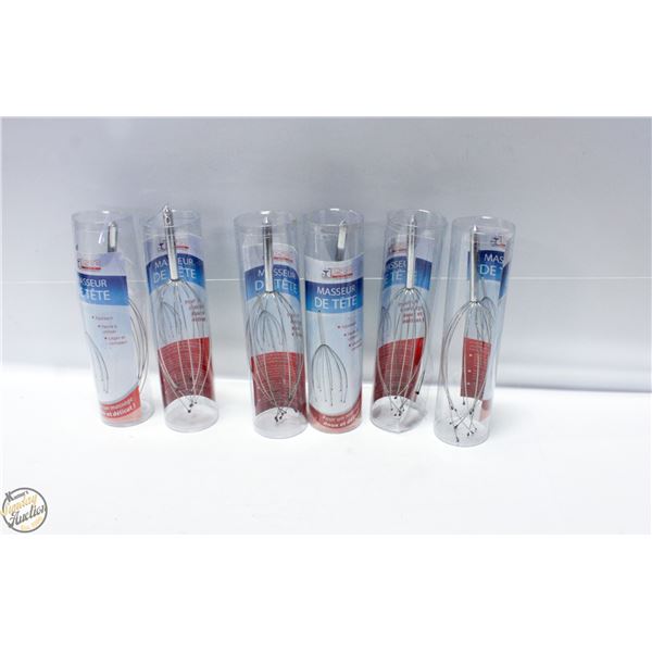 6 WIRE SCALP MASSAGERS