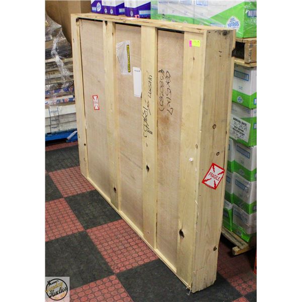 FRAMELESS WINDOW WITH RING 60" X 48"