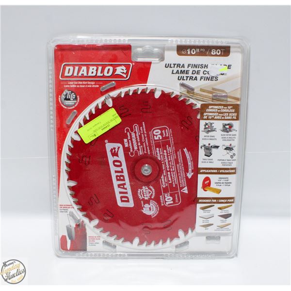 DIABLO 50- TOOTH 10 IN. SAW BLADE